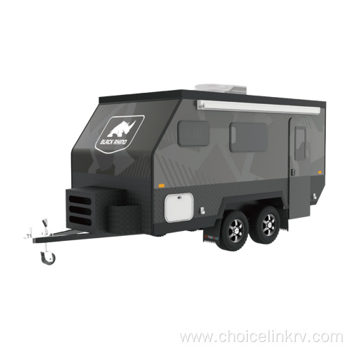 Off road caravan mini camper trailer